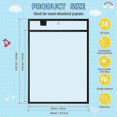 thumbnail image 4 of Reusable Note Holder Pocket Plastic File Bag Dry Erase Sleeve E, 4 of 5