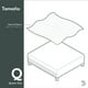thumbnail image 2 of Cobija Queen Afelpada Dreamlab Flannel de Rayas Ultra Suave | Blanket Cobertor Polar Invierno para Cama o Manta para Sofa | Frazada Calientita, Hipoalergénica | Colcha Beige, 2 of 7