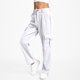 thumbnail image 4 of WILLBEST Pantalones Casuales para Mujer - Pantalones Cargo Largos de Cintura Elástica con 4 Bolsillos, Color Liso, para Uso Diario, para Mayor Comodidad y Estilo. Extra Grande, 4 of 5