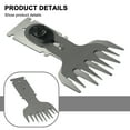 thumbnail image 2 of 1pc 4inch Shrub Trimmer BladeReplacement Spare Parts Shearing Shrub Bush Trimmer Blade For WORX WG801 GardenTools Accessories, 2 of 6