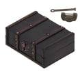 thumbnail image 3 of Jewelry Box, Portable Desktop Storage Box 6.3x4.7x2.4inch Storage Case Storage Box  For School For Office For Home, 3 of 8