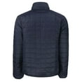 thumbnail image 3 of Men's-Cutter & Buck  Navy Sporting Kansas City Big & Tall Rainier PrimaLoft Eco Insulated Full-Zip Puffer Jacket, 3 of 3