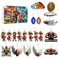 thumbnail image 2 of BotaniNest Rugby Advent Calendar Christmas Christmas Toys Countdown 24 Days Of Advent Set Celebrate Advent Calendar(2D Acrylic Pendant) A, 2 of 7