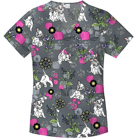 Dalmation Puppy Fun Scrub Top