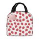 thumbnail image 1 of Easygdp Cartoon Strawberry Bolsa Térmica Premium - Tela Oxford Impermeable, Gran Capacidad, Bolsillo Frontal, Unisex para Trabajo, Escuela, Actividades al Aire Libre y Picnics, 1 of 8