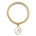 thumbnail image 1 of J'ai 10 Ans Jeune en bracelet Pendentif Rond Chaîne de Bijoux, 1 of 3