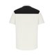 thumbnail image 4 of Playeras Elvqul para Caballero Blanco Casual Elástica Manga Corta con Estampado de Bloques de Color Solapa Botones, 4 of 5