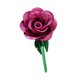 thumbnail image 5 of Rosa de metal artificial para decoración del hogar, arreglo floral de mesa., 5 of 9
