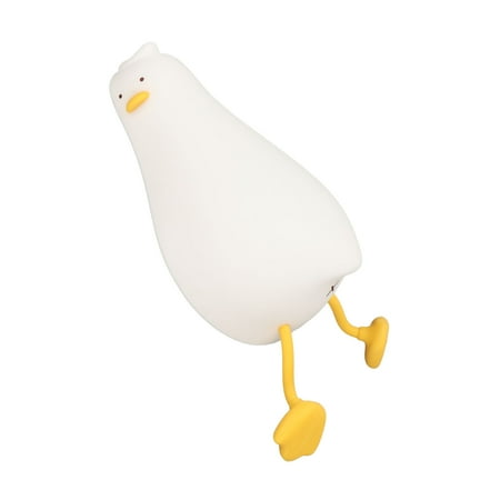

Lying Flat Duck Night Light 3 Levels Brightness Cute Night Light For Bedroom