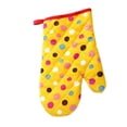 thumbnail image 1 of Toystoory Manoplas anti-calor Guantes profesionales para horno de microondas Guantes de algodón resistentes al calor Manoplas para hornear resistentes al Cocina y Comedor Puntos grandes amarillos Toystoory HA063608-04B, 1 of 6