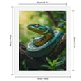 thumbnail image 2 of Paint by Numbers Kit for Adults, Colorful Serpent Coiled Jungle Branch Paint by Numbers, Easy Paint by Numbers Kit for Adults Beginner, DIY Adult Paint by Number Kits on Canvas, Home Decor 12x16in, 2 of 7
