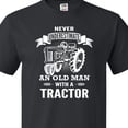 thumbnail image 4 of Inktastic Old Man Tractor T-Shirt, 4 of 5
