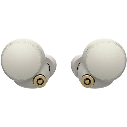 Pre-Owned Sony WF-1000XM4 - True wireless earphones with mic - in-ear - Bluetooth - active noise canceling - silver - Grade A - Used