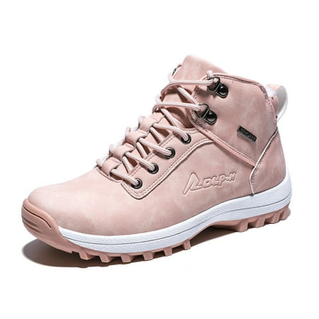 

Women‘s Waterproof Faux Fur Lined Ankle Boots Winter Platform High Top Sneakers Women‘s Footwear