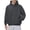 Dark Gray, variant on Kureaily Men's Casual Pullover Hoodie Solid Color Loose Fit Pocket Winter Sweatshirt Comfortable Soft Fabric For Daily Wear Men's Crewneck Sweatshirts