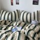 thumbnail image 2 of Juego de cama nórdico de rayas, 2 of 3