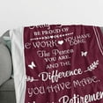 thumbnail image 5 of Retirement Gifts for Women 2024 Blanket 50"×60", Retired Gifts for Men Women, Retirement Gifts for Men 2024, Female, Retired People, Dad, Nurses, Doctors, Coworker, Mom, Teacher Flannel Throw, 5 of 6