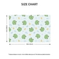 thumbnail image 4 of Placemats Set Of 4 / 6, Kawaii Frogs Placemats For Dining Table Indoor/Outdoors Heat Resistant Washable Placemats 18" X 12", 4 of 8
