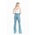 thumbnail image 5 of 1822 Denim Fabie High-Rise Fit & Lift Shapewear Flare Jeans: Exquisite Premium Denim, Classic Flare Silhouette, True-to-Size Sophisticated Style for Eye-Catching Elegance, 5 of 8