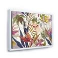 thumbnail image 2 of Designart Fleurs Tropicales VIntage III ART MURAL À CADRE FLOTTÉ, 2 of 4