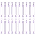 thumbnail image 1 of BUYISI Silicone Data Cable Storage Cable Organizer Cable Winder Bundled Cable Tie Purple, 1 of 8