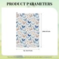 thumbnail image 4 of Honeii Butterfly Print Golf Towel, Golf Towels for Golf Bag with Carabiner Clip, Tri-fold Waffle Pattern Golf Towel, 4 of 6