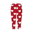 thumbnail image 4 of Mujeres Pantalones de Yoga Elástico Casual Impreso Capris, Alta Cintura Pantalones de Yoga Capri Mujeres para Toda la Temporada, 4 of 4