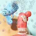 thumbnail image 3 of HTHLVMD High-Output Bubble Maker, Automatic Bubble Blower, Party Bubble Device, Portable Bubble Machine, 32-Hole High-Output Bubble Blaster, Automatic Bubble Maker With Solution Bottle, Blue, 3 of 6