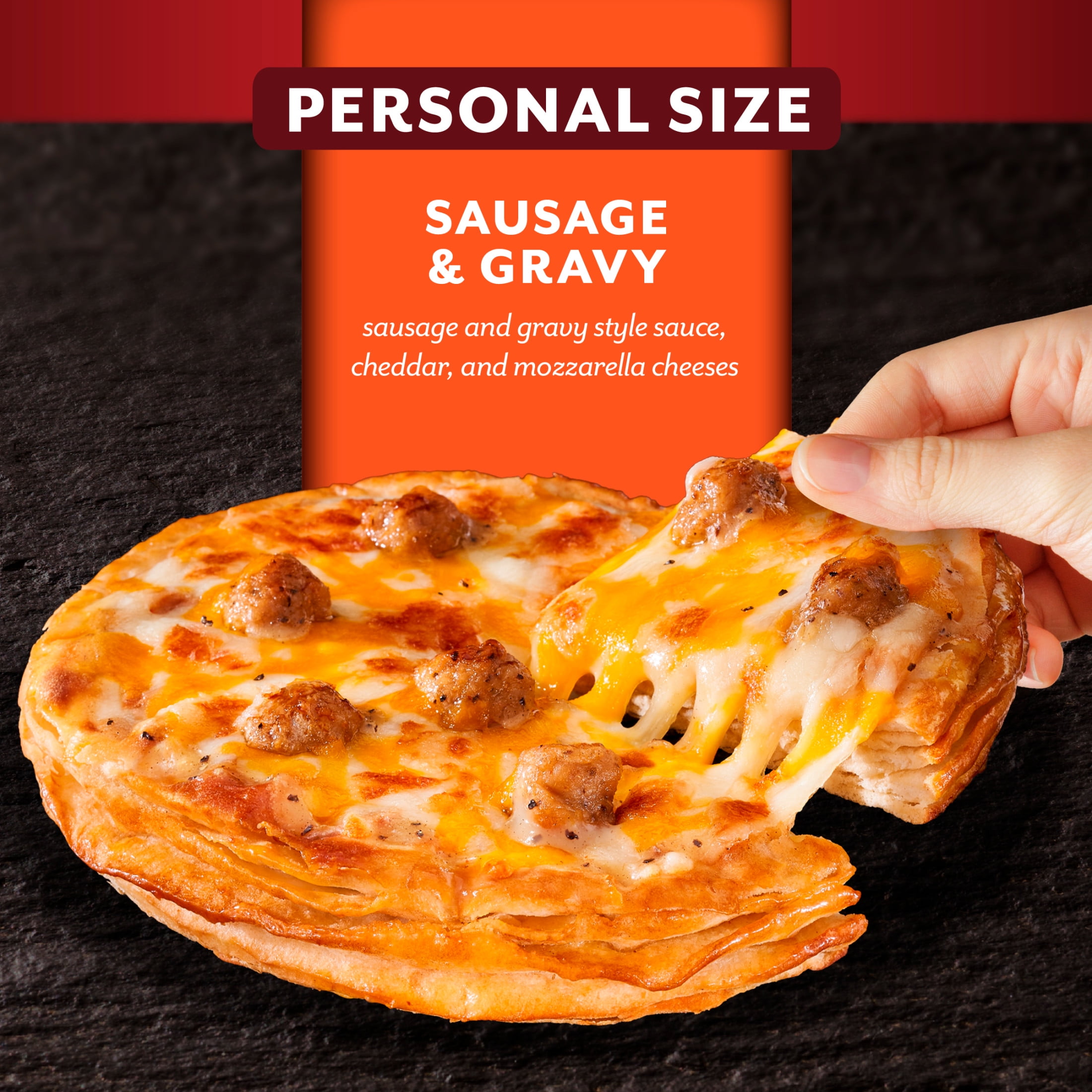 DiGiorno Croissant Crust Sausage Pizza 6.5 in 9.2oz Carton (Frozen)