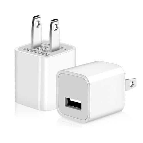 2 Pack Universal Ac Usb Wall Charger Cube For For Iphone 11 Pro Max X 8 7 Ipad Samsung Phones And More Usb Charging Block Walmart Com Walmart Com