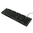 thumbnail image 4 of Teclado mecánico, Teclado mecánico para juegos con cable Teclado para juegos Teclado mecánico para juegos con cable Respuesta rápida, 4 of 8