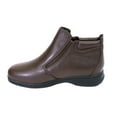 thumbnail image 6 of PEERAGE Juliet Women's Wide Width Leather Ankle Boots, 6 of 7