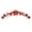 Red, variant on Faship Gorgeous Purple Rhinestone Crystal Floral Hair Comb