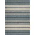 thumbnail image 1 of HomeRoots 353795 3 ft. 3 in. x 5 ft. 3 in. Wool Ivory & Blue Area Rug, 1 of 1