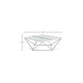 thumbnail image 3 of Meridian Furniture Skyler Chrome Coffee Table, 3 of 5