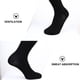 thumbnail image 2 of KAKOWELY 3 pares de calcetines largos deportivos de fútbol (negros), 2 of 4