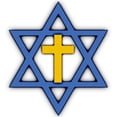 thumbnail image 3 of CafePress - Star Of David With Cross - Mens Hooded Shirt, 3 of 3