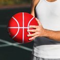 thumbnail image 5 of Reebok Size 5 Basketball with inflatable Pump - Durable Rubber Basketball for Indoor & Outdoor Play, Red – Official Size 5 Basketball for Adults and Teens, 5 of 7