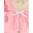 thumbnail image 6 of Zehjuhan 2pcs Infant & Toddler's "Feeling Berry Good" Print Casual Set, T-shirt & Shorts, Baby Girl's Clothes, 6 of 7