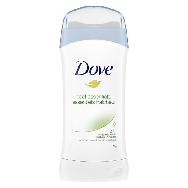 Dove Antiperspirant Stick Cool Essentials, for Women, For 48H Underarm Sweat & Odour Protection,