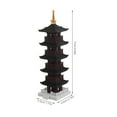 thumbnail image 2 of CRILSTYLEO De Torre China Marrón Estilo Para Acuarios Y Paisajes De Jardín, 2 of 7