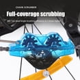 thumbnail image 4 of Hioecau 1 Set Bicycle Chain Cleaner Universal Bike Chain Scrubber Cleaning Tool Bicycle Chain Clean Maintenance Tool Quick Degreasing Repair for MTB Road Bikes BMX, 4 of 7