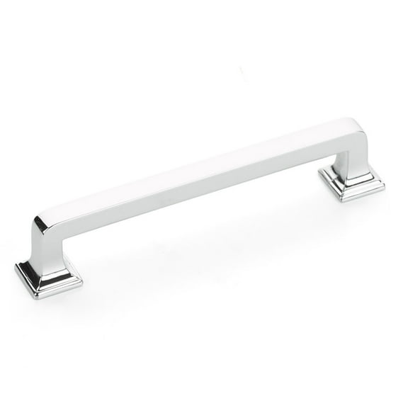 Schaub And Company 523 Menlo Park 5" Center To Center Contemporary Curved Square Cabinet