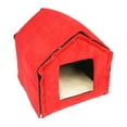 thumbnail image 1 of Casa para Perro Fancy Pets Plegable Chica Roja, 1 of 2
