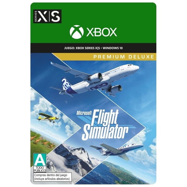 Microsoft Flight Simulator Premium Deluxe Edition Windows 10 y Xbox