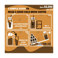 thumbnail image 4 of Cold Brew Coffee Maker 64Oz Cold Brew Pitcher with Stainless Steel Super Dense Filter for Iced Brew Coffee, Ice Tea-B, 4 of 9