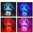 thumbnail image 4 of Love Heart Night Light Para Niños Ilusión Óptica 3D Love Heart Light 7 Lámpara De Noche Que Cambia De Color Con Interruptor Táctil Lámpara De Noche Regalos De Cumpleaños Yuarrent HA025322-02, 4 of 7
