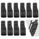 thumbnail image 1 of Botón PTT de Walkie Talkie ANGGREK 10 Piezas de Goma para UV 82HP UV 8, 1 of 8