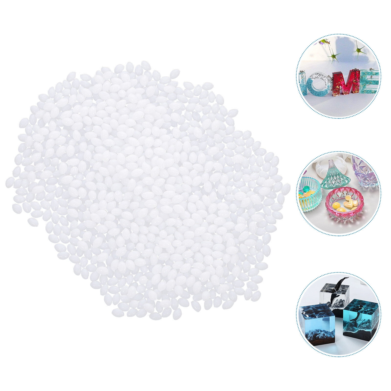 1 Bottle of Thermoplastic Beads DIY Thermoplastic Pellets Plastic Thermal Beads Polymorphs Plastic, Adult Unisex, Size: 10.5x6.5x6.5CM