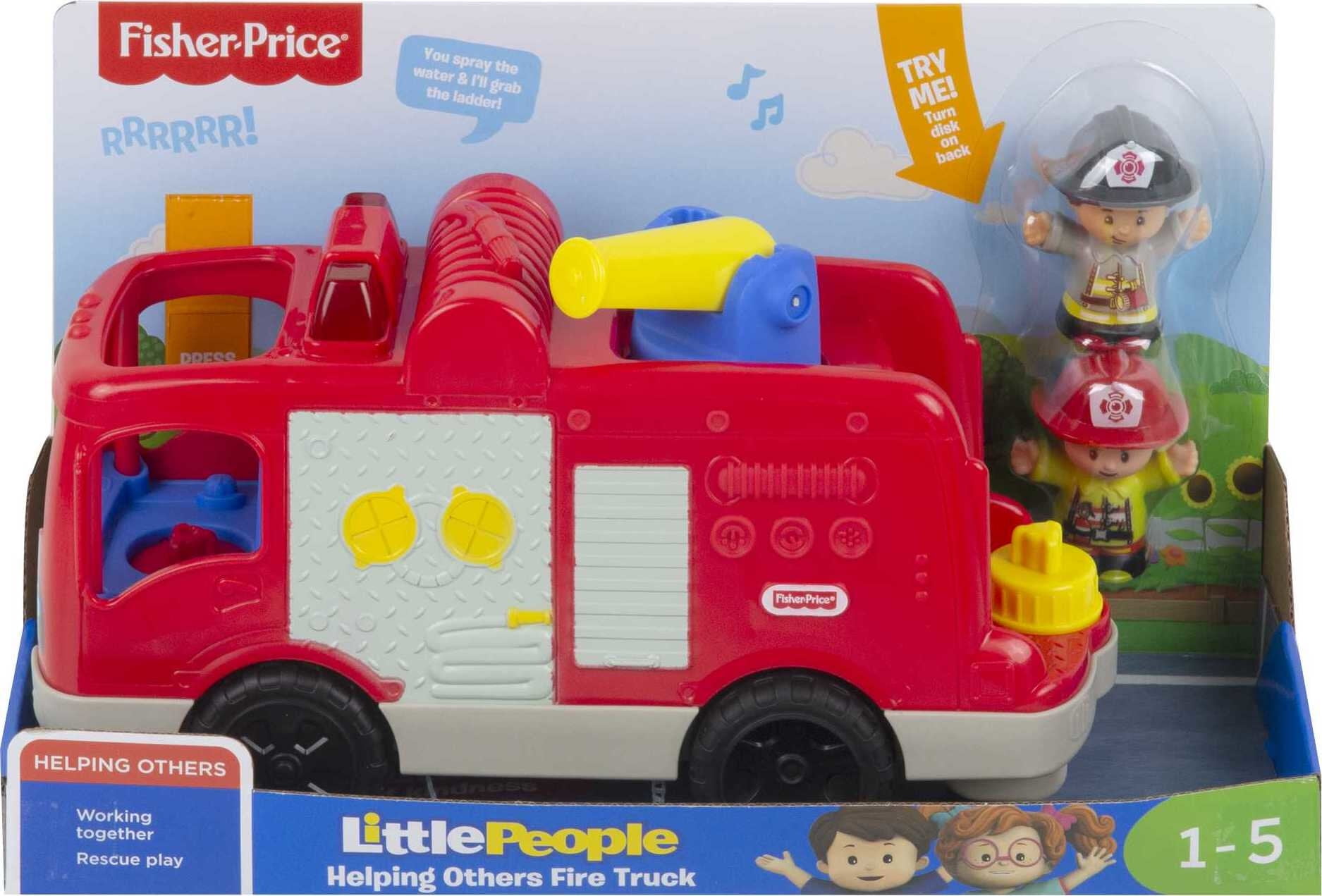 2003 Fisher 4 Little People Fun Sounds Rescue Fire Station 77712 EUC for sale online 